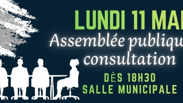 ASSEMBLÉE PUBLIQUE DE CONSULTATION