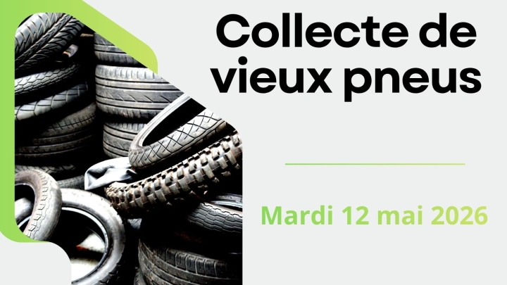 COLLECTE DE VIEUX PNEUS