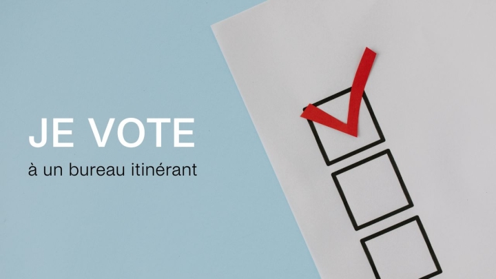 Élections municipales - Vote itinérant