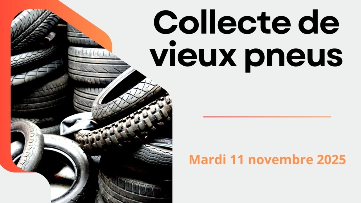 Collecte de vieux pneus