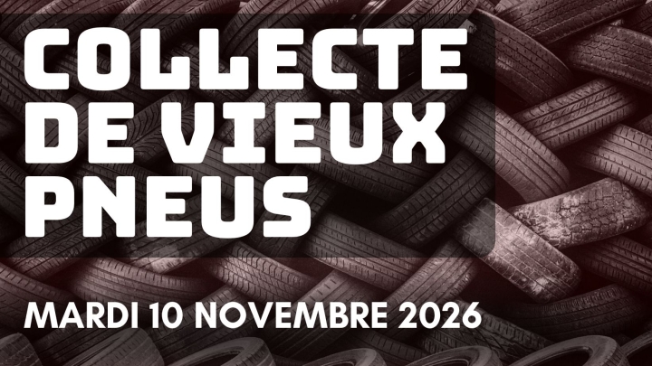 Collecte de vieux pneux