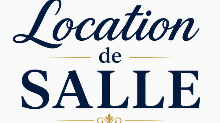 Location de salle - période des Fêtes
