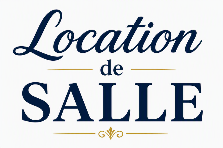 Location de salle - période des Fêtes