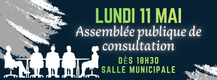 ASSEMBLÉE PUBLIQUE DE CONSULTATION