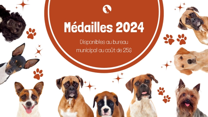 Médailles pour chiens